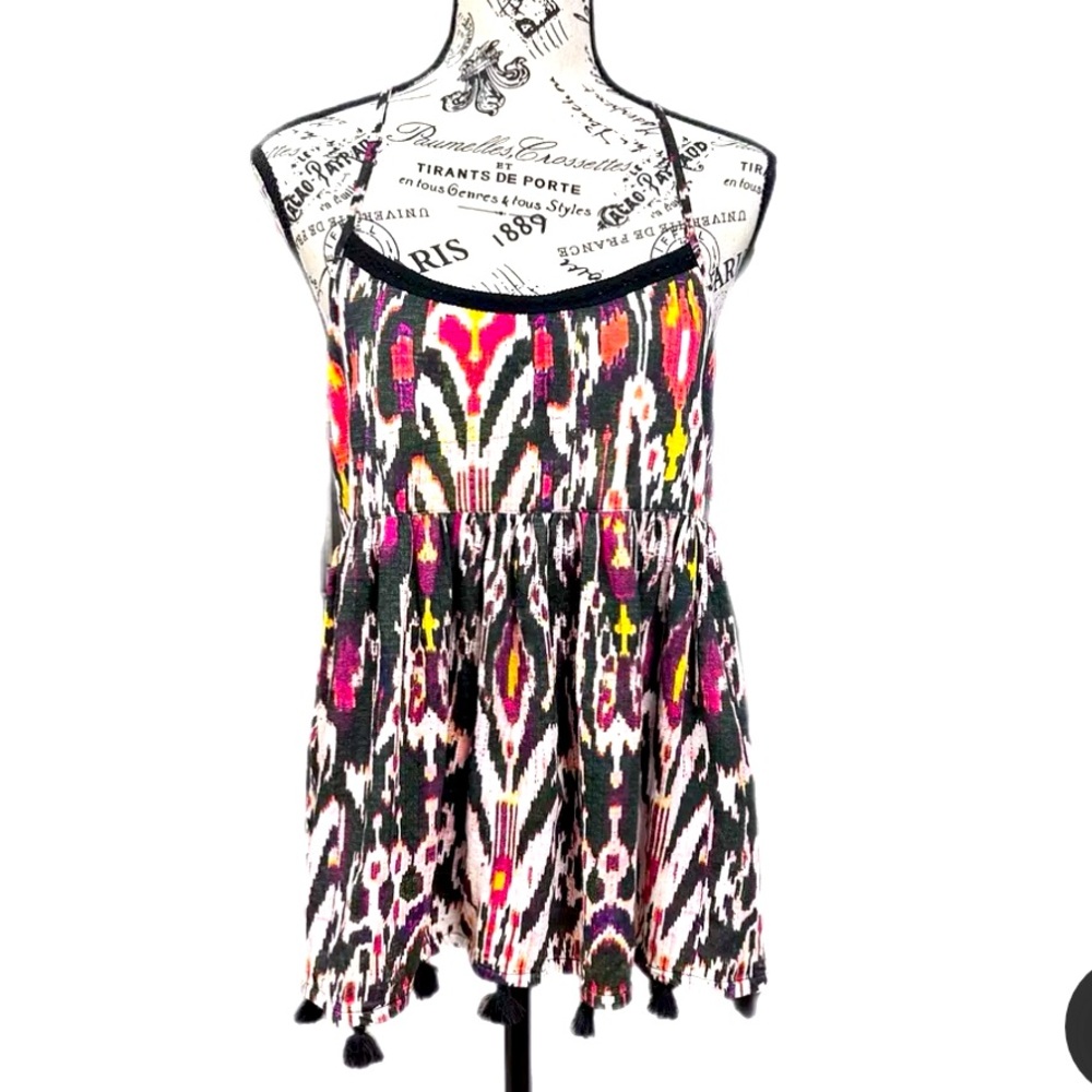 a.n.a. summer outfit tassel tank top L /XL